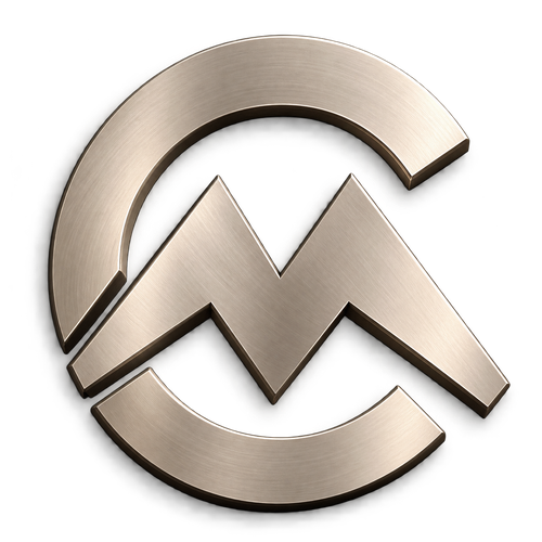 Металлический круглый знак M-SYSTEM